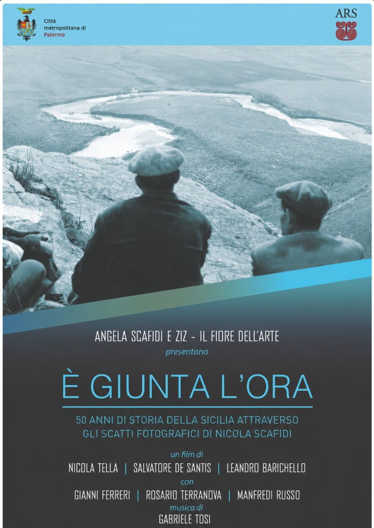 Locandina È giunta l'ora - Docufilm Nicola Scafidi